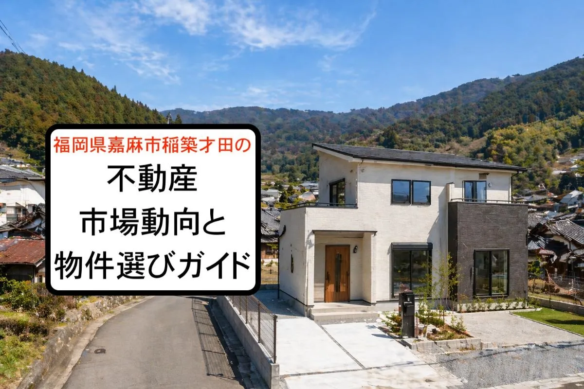 福岡県嘉麻市稲築才田の不動産市場動向と物件選びガイド